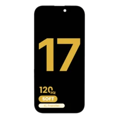 OLED-enhet för iPhone 17 (Monterad: Mjuk) (120HZ)
