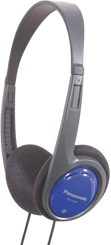 Panasonic RP-HT010E-A Kabling Hovedtelefoner Blå
