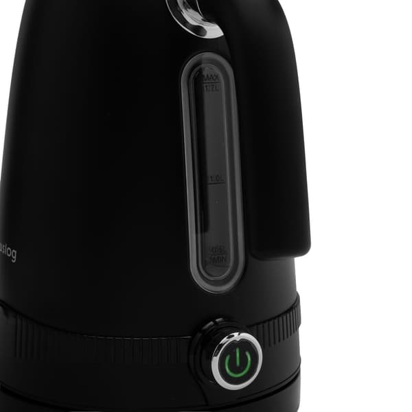 Huslog retro kettle with temperature control black 1.7L 2200W