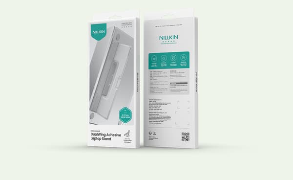 NILLKIN DUALWING LAPTOP ställ grå / SZARY