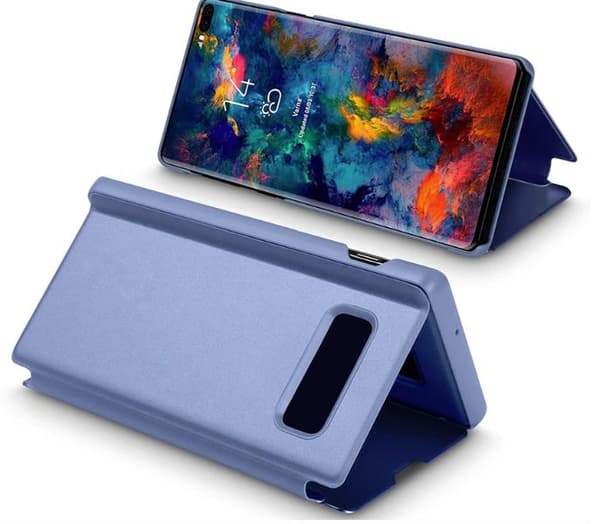 flipfodral för samsung note 10|svart