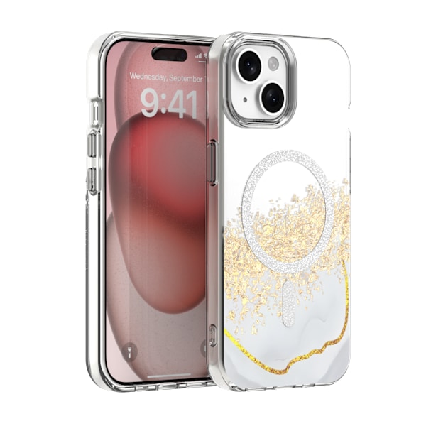Epoxy Mag case for iPhone 15 6.1\" white