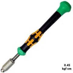 Wera Torque Screwdriver Micro ESD Kit (0.45 kgf cm) (Green) grön