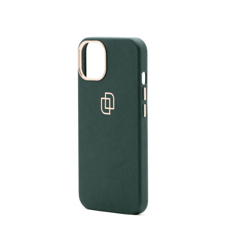 Limitado Saffiano Skal för iPhone 13 Mini – Grön