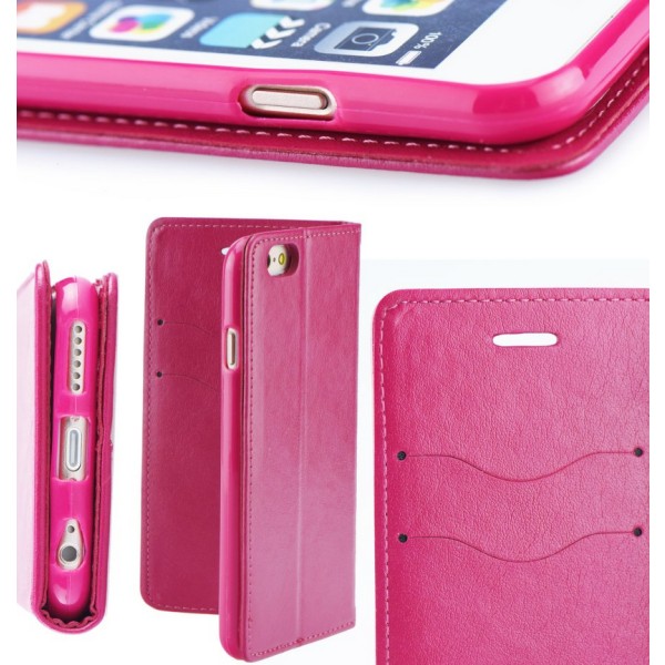 Magnet Book för Samsung A42 rosa