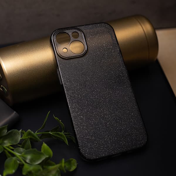 Shine-fodral för iPhone 16 Plus 6,7\" rökfärgad