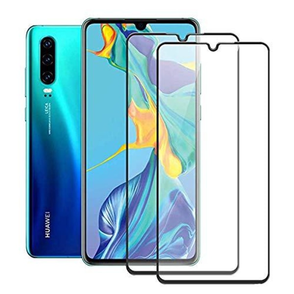 2 st härdat glas för Huawei P30 pro Transparent