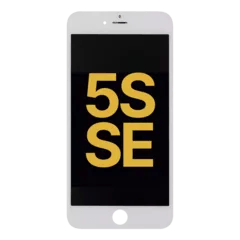 LCD-enhet för iPhone 5S / SE (2016) (Renoverad) (Vit) vit
