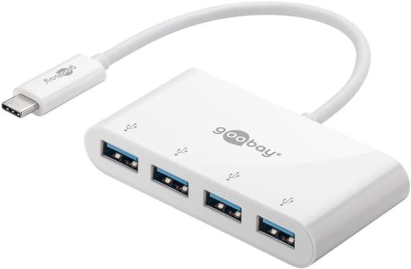 Goobay USB-C HUB adapter 4x USB-A 3.0