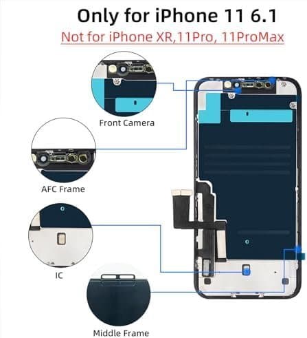 ersättnings skärm för iphone 11 pro