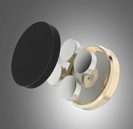 Universal i bilmagnetisk instrumentbräda Satin