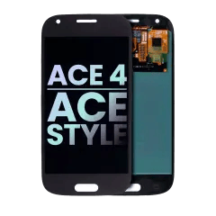 OLED-enhet för Samsung Ace 4 / Ace Style (Servicepaket) (Grå) grå