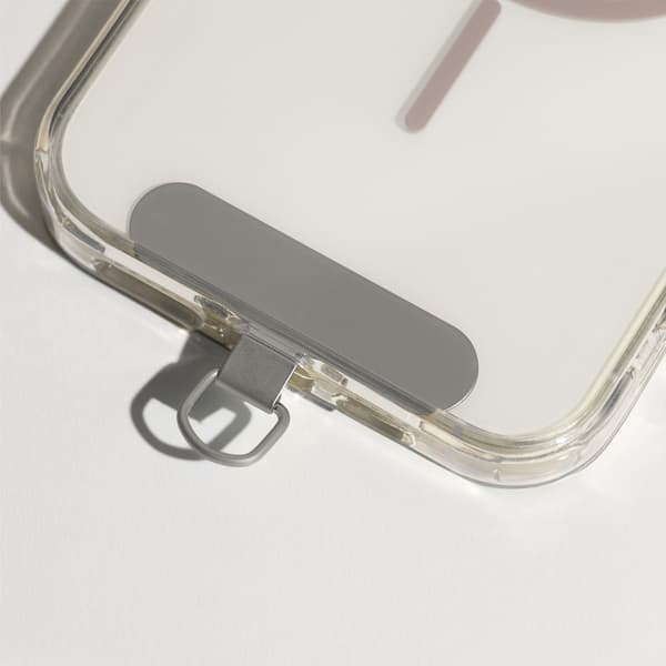 Telefoninsats metallisk silver silver