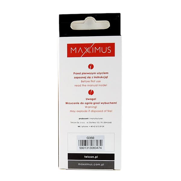 BAT MAXXIMUS SAM G350 CORE PLUS 2150 mAh EB-B185BE