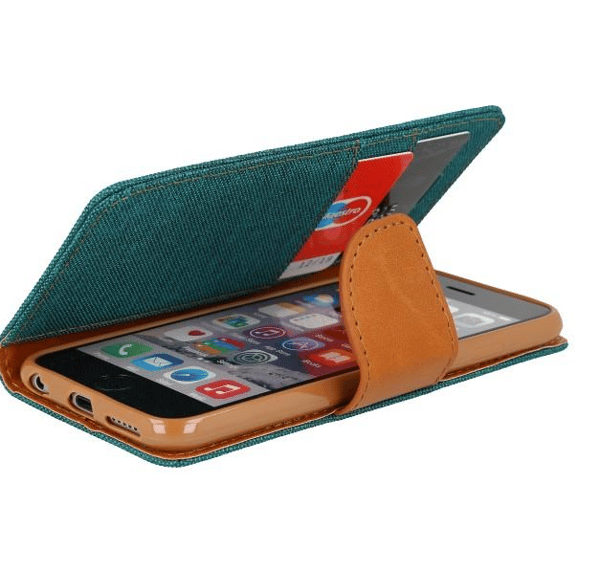 Canvas Case förIPHONE X/XS grön