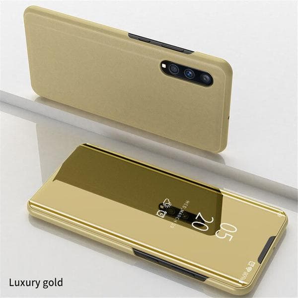 Flipcase för  Samsung A10 guld Gold