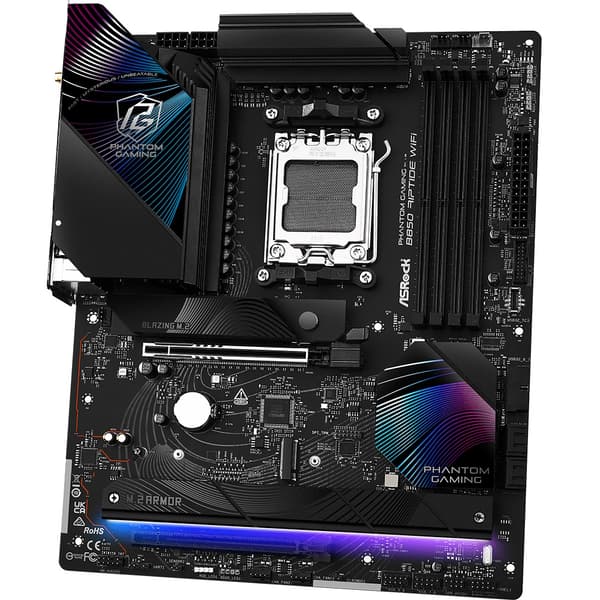 Asrock Phantom Gaming B850 Riptide ATX AM5 Socket DDR5