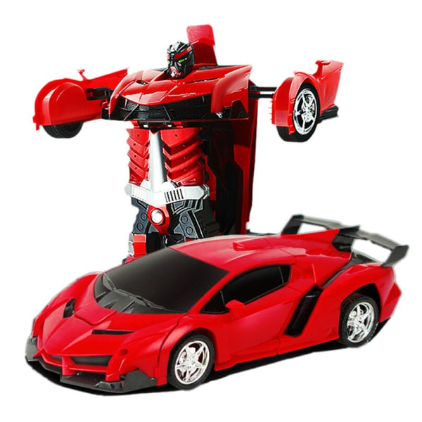 Transformer  bilkörning Sportbilar driver röd