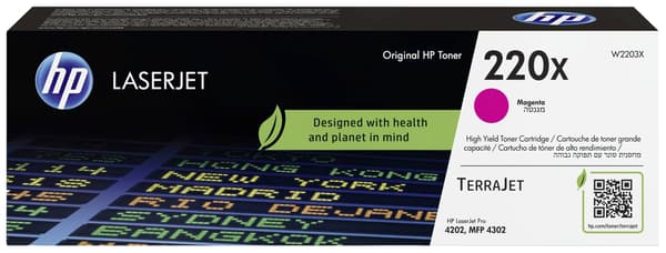 HP 220X Magenta 5500 sidor Toner