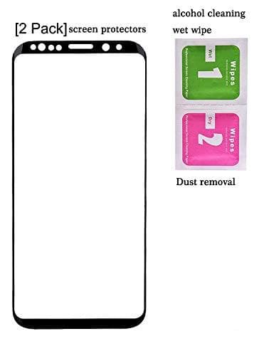 2 st härdat glas för samsung s9 plus Transparent