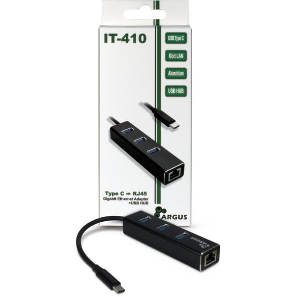 Inter-Tech Netvärksadapter SuperSpeed USB 3.0 1200Mbps trådlös