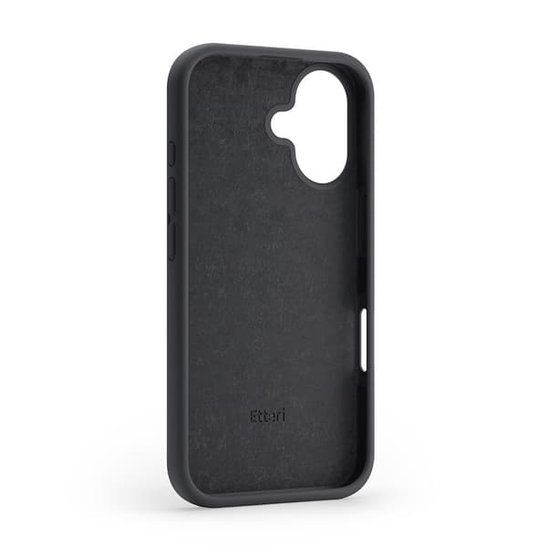 Etteri Silikonskal för iPhone 16 Plus svart