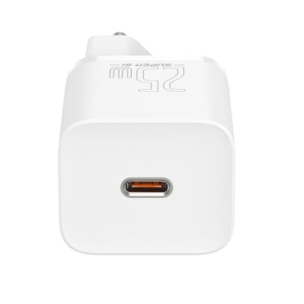 Baseus väggladdare Super Si PD 25W 1x USB-C vit vit