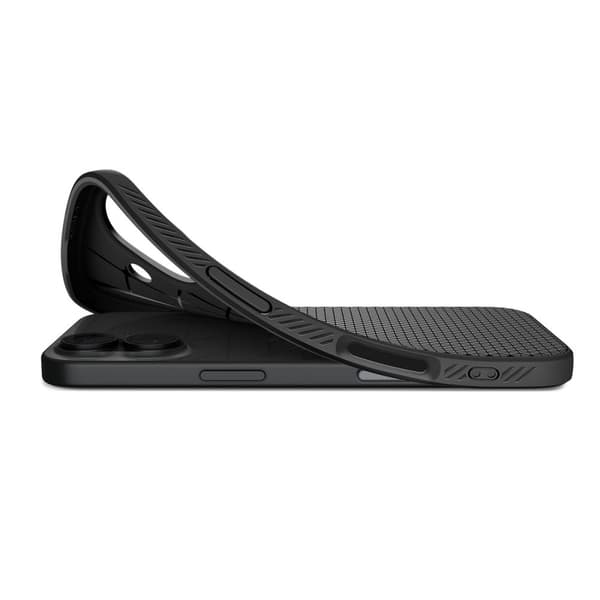 Spigen Liquid Air fodral för iPhone 17 Matt svart