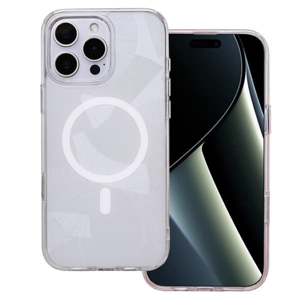 Flash Mag skal för iPhone 16 Pro grå