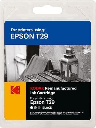 Kodak no.29Sort 12 ml - HP (kompatibel)