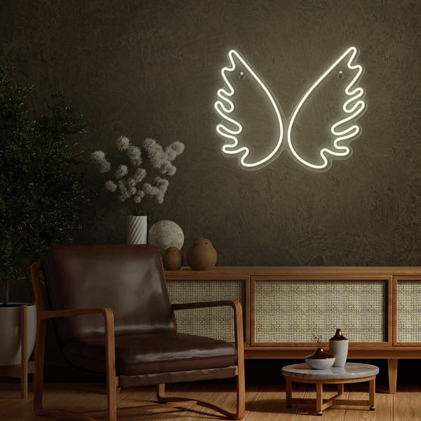 Neon PLEXI LED WINGS vit FPNE09X Forever Light