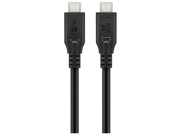 goobay 74726 USB3.2 60W USB-C Kabel 1 m