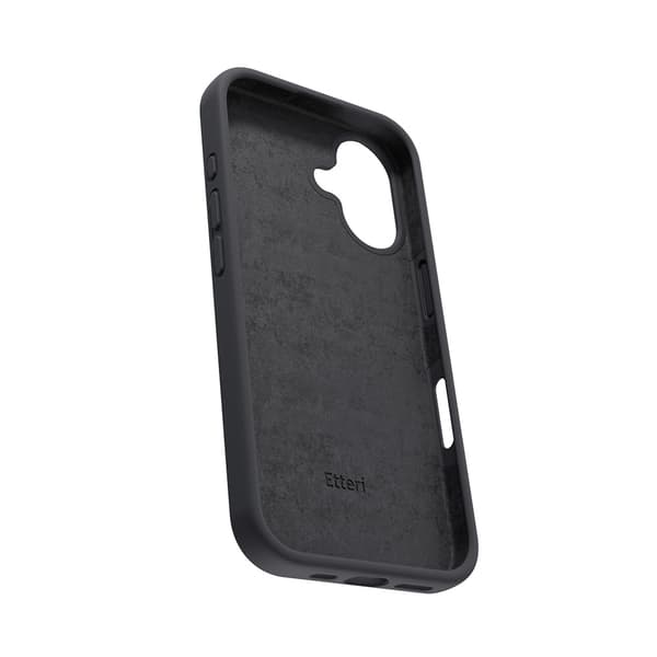 Etteri Silikonskal för iPhone 16 Plus svart