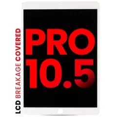 LCD-enhet med digitizer för iPad Pro 10.5\" (Eftermarknad Pro: XO7) (Vit)