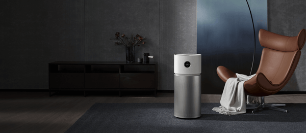 Xiaomi Y-600 Smart Air Purifier Elite Luftrenser Silver vit vit