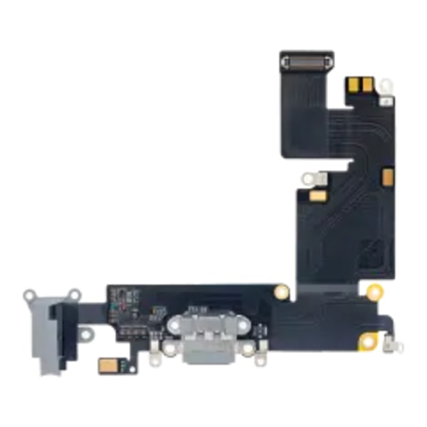 Laddningsport Flexkabel för iPhone 6 Plus (Eftermarknad) (Rymdgrå)