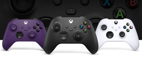 Microsoft Xbox Wireless Controller Controller iOS PC Microsoft Xbox Series S Microsoft Xbox Series X Microsoft Xbox One Android svart Blå vit