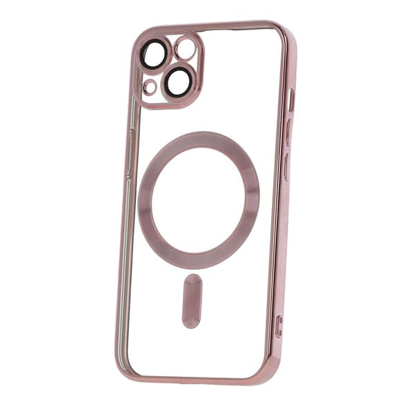 Chrome Mag-skal för iPhone 17 Air Roséguld guld