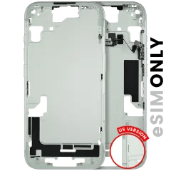 Mellanram med smådelar till iPhone 15 (US Version) - Grön, Originalkvalitet