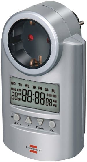 brennenstuhl Digital Weekly Timer DT Timer Indendörs Grå