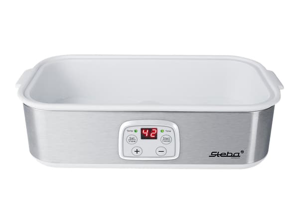 Steba JM 3 Yoghurtmaskine 30W Rustfrit stål/vit