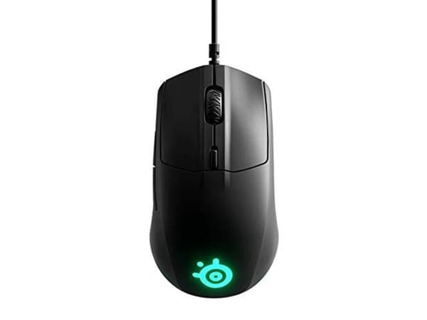 SteelSeries Rival 3 Optisk Kabling svart