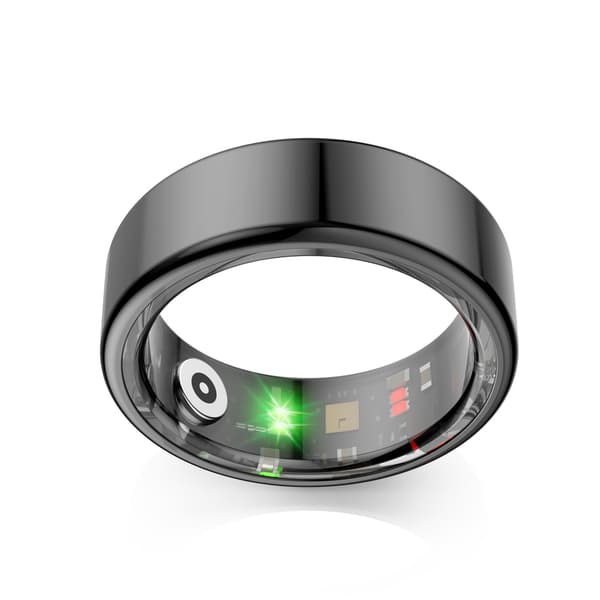 Maxlife smart ring MXSR-100 svart storlek 8