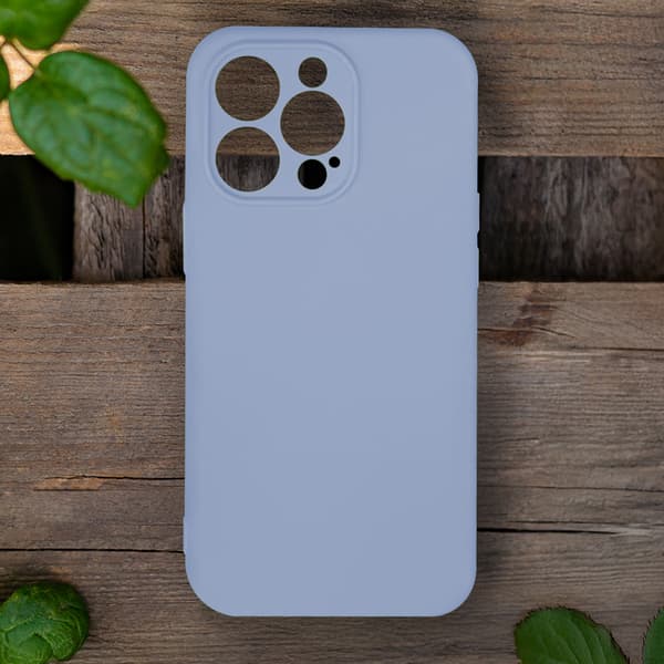 Silikonskal för iPhone 17 Air babyblå