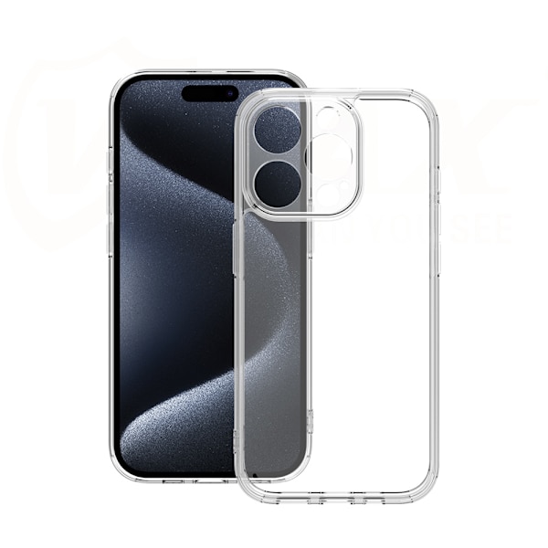 Vmax Acrylic Anti-fall Case for iPhone 12 Pro 6.1\" Transparent