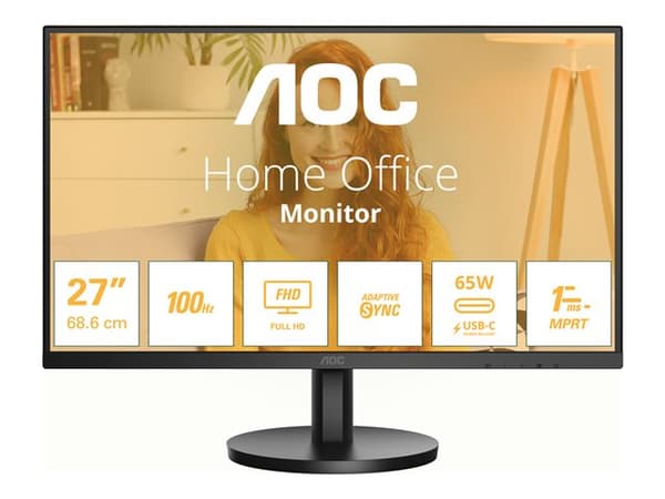 AOC Basic-line 27B3CA2 27 IPS 1920 x 1080 (Full HD) HDMI USB-C 100Hz