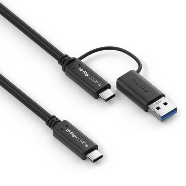 [AI generated title] S-Impuls Usb-A Adapterkabel Usb-C 3.2 10G 30M
