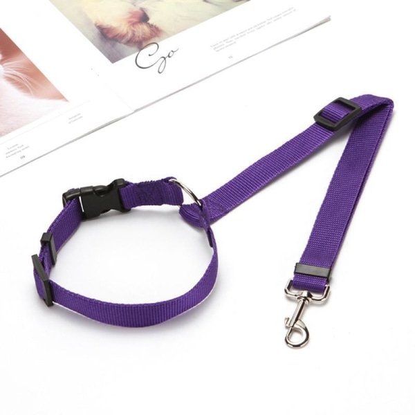 Praktisk Husdjursäkerhet Justerbar bilsäte Färgat Purple