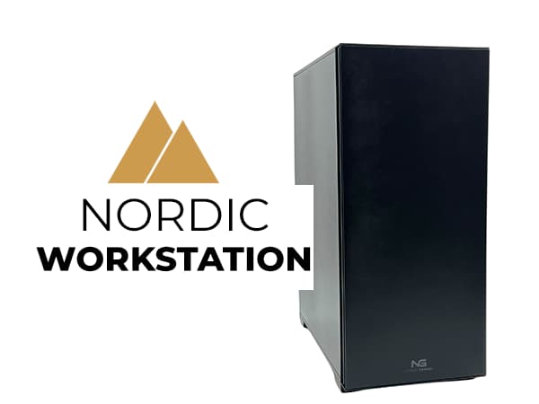 Nordic Workstation AMD PC | Ryzen7 32GB 2TB