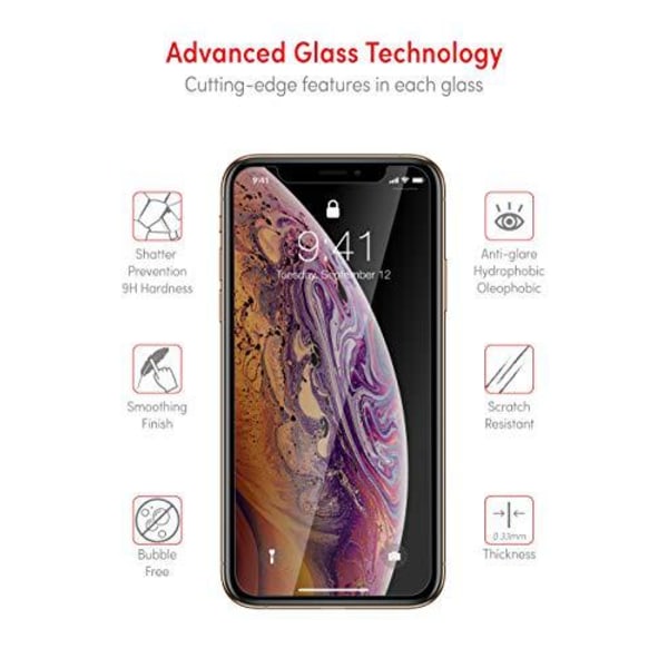 3 st hög kvalitet Härdat glas  för iphone 11 pro max